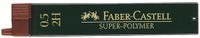 Faber-Castell potloodstiftjes - Super-Polymer - 0,5mm - 2H - 12 stuks