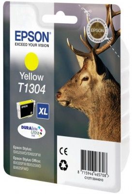 Epson T1304 Yellow inktcartridge - DURABrite Ultra Ink