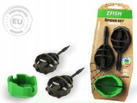 Zfish Spider Method Feeder Set: 2x 30/40g Korven + Medium Vorm