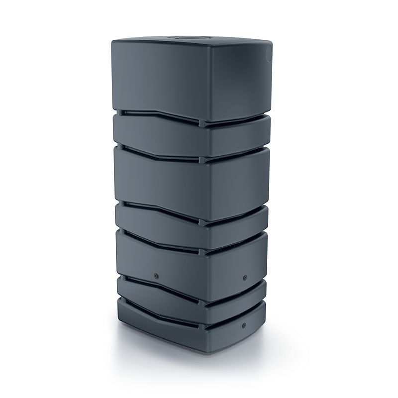 Regenton Aqua Tower 650 liter - Antraciet