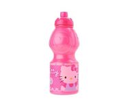 ALMACENESADAN, 4940 schoolstartset, kerstcadeau, bestaande uit sportfles, 400 ml, meerkleurig, herbruikbaar, BPA-vrij, licentie (Kitty)