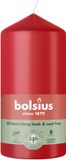 Merkloos Bolsius - Stompkaars - 120/58 mm - Delicate Red