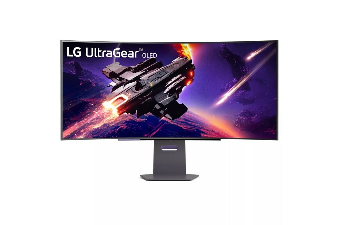 LG UltraGear 45GS95QE-B 45" OLED Curved Ultrawide Gaming Monitor - 3440x1440, 240Hz