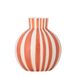 Bloomingville Vaas keramiek oranje fian 11cm