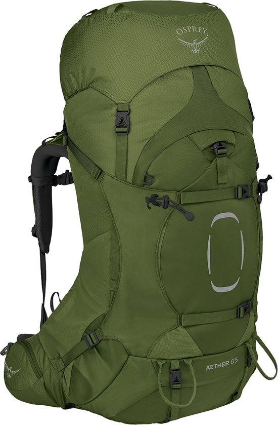 Osprey Aether 65 Backpack, garlic mustard green