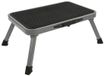 ProPlus Marchepied pour camping-car/caravane - Pliable - 1 marche - Acier - Gris