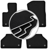 Wielganizator CARLUX-SILVER automatten voor: BMW X4 F26 SUV (2014-2018)