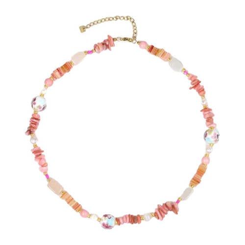 By Jam Gioielli Jam Gioielli ketting lichtroze