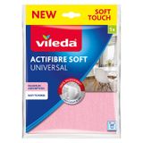 Vileda Actifibre Soft - Chiffon de nettoyage universel - Doux - Ultra-absorbant