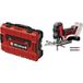 Einhell 4321265+4540011 Scie sauteuse sans fil + E-Case, sans chargeur, sans batterie