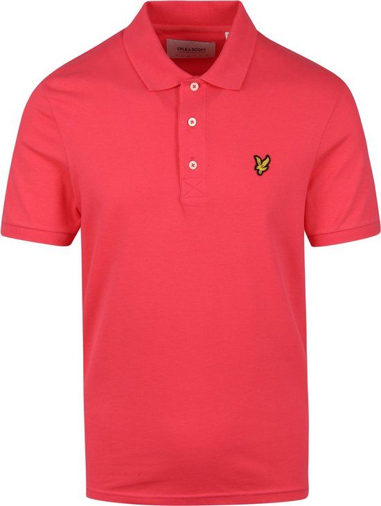Lyle & Scott Men's Pink Polo Shirt - Modern Fit - Size M