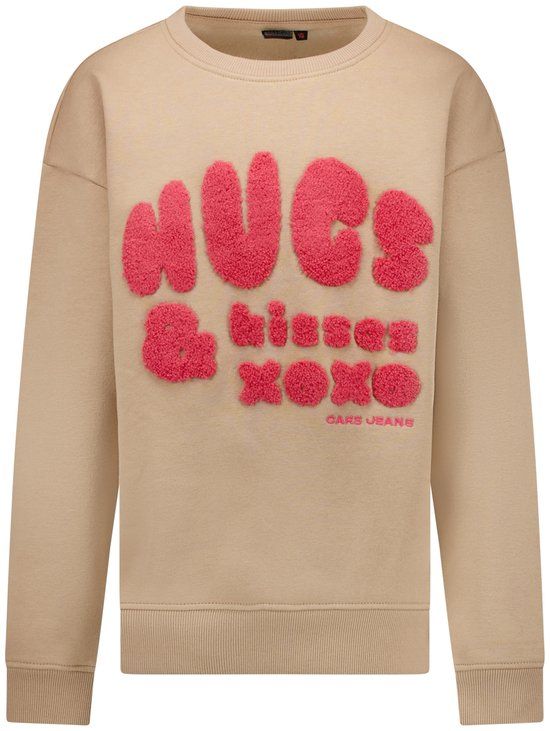 Cars Jeans Sweater Jorilla jr. - Meisjes - Maat 128 - Sand