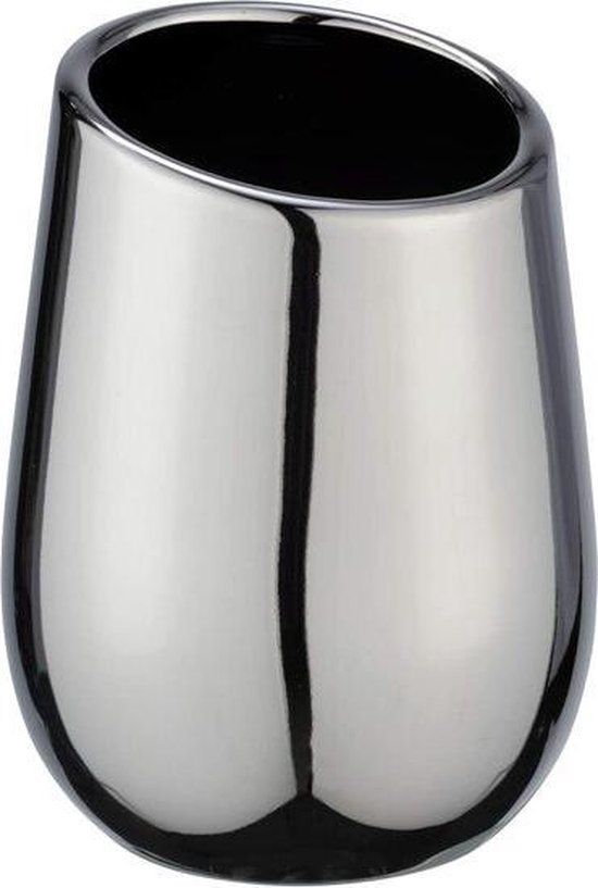 WENKO SCHIP TANDEN Badi CHROME - Zwart - RVS - 3 kg