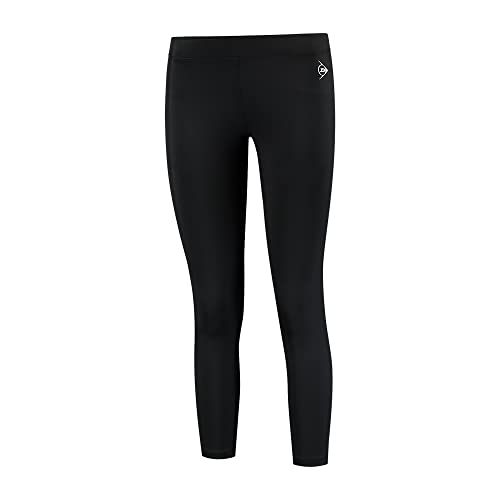 Dunlop Sports Dames Practice Legging Tennis Shorts - Zwart - M