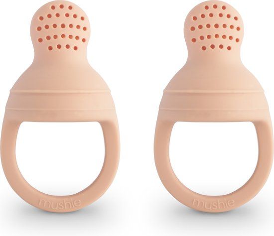 Mushie Fruitspeen - Blush - 2 Stuks