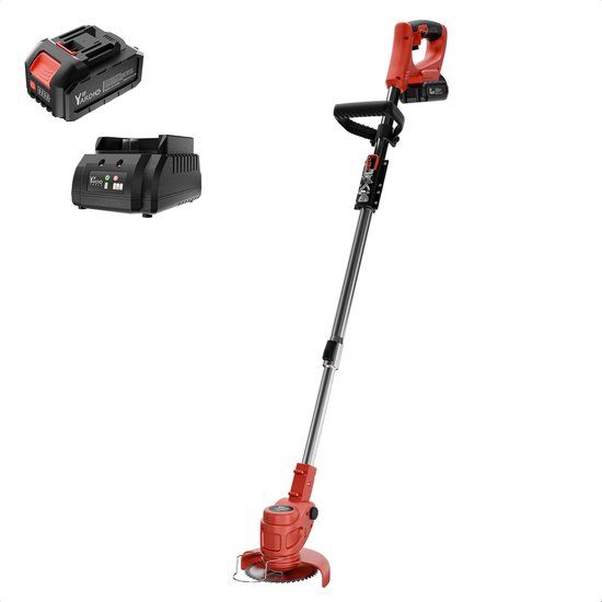 YARDIO Tools TGT500W-Premium - Cordless Grass Trimmer - Includes 2x 2.0a Battery - Premium