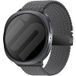 Strap-it Samsung Galaxy Watch 8 Classic gevlochten band met P-buckle (donkergrijs)