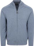 CASAMODA Vest Zip Indigo - Maat M - Heren