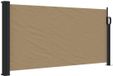 vidaXL Windscherm uittrekbaar 100x500 cm taupe