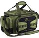 Merkloos Visbag Waterdichte Polyester Legergroen Met Schouderriem