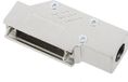 TRU COMPONENTS TCDCMR15ULP boîtier D-sub Nombre de pôles : 15 Injection d'étain 90 ° Argent 1 pièce(s)