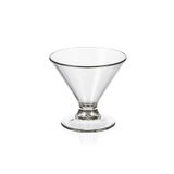 Lacor - 60787 - Degustare transparant glas, set van 6 stuks, BPA-vrij, herbruikbaar, vaatwasmachinebestendig, servies voor catering en evenementen, melamine, 80 ml, transparant