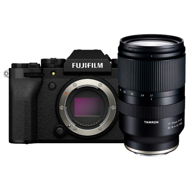 Fujifilm X-T5 body zwart + Tamron 17-70mm F/2.8 DI III-A VC RXD