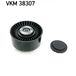 SKF Poulie de renvoi/transmission, Courroie trapézoïdale à nervures Vkm 38307 Bmw