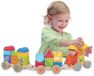 Molto Happy Train Jouet éducatif en bois 1-99 ans