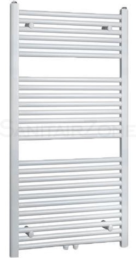 Belrad HANDDOEK RADIATOR MIDDEN AANSLUITING WIT 1600X500-721W