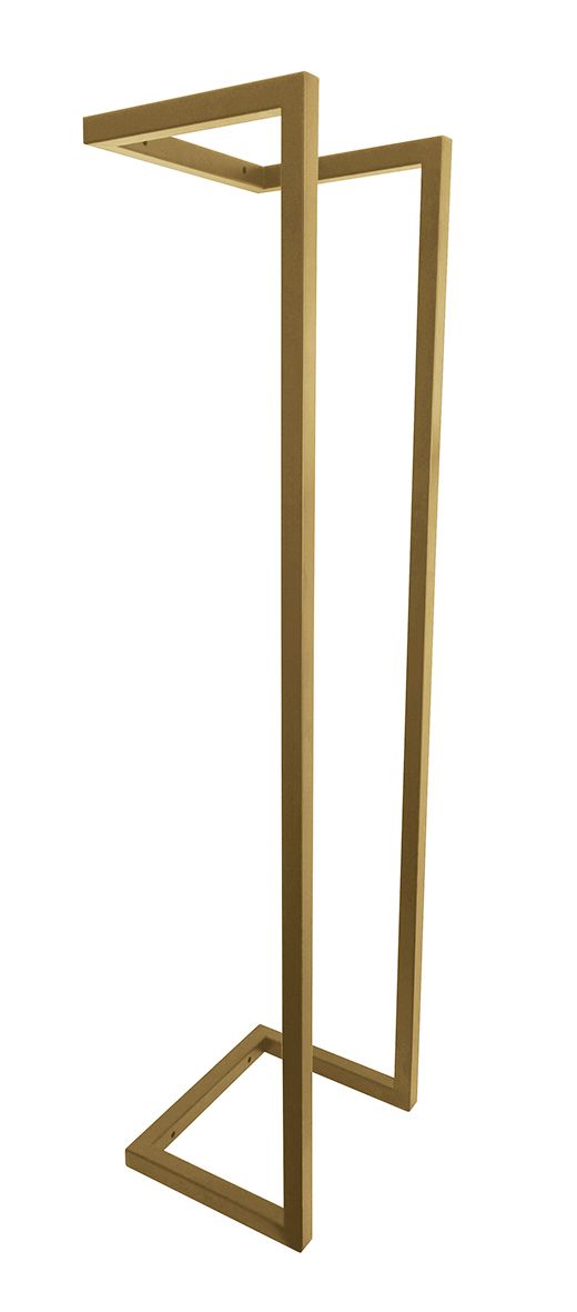 Wiesbaden Loft Handdoekrek - Geborsteld Messing - 95 x 25 x 20 cm