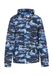 ALEKO Tussenjas marine / indigo / cyaan blauw / wit