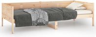 vidaXL Slaapbank massief grenenhout 80x200 cm