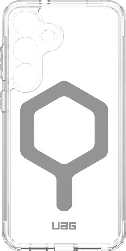 Urban Armor Gear Plyo Pro Backcover geschikt voor Samsung Galaxy S25 Plus - Ice / Silver