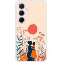 Samsung Galaxy A55 Souffle de tendresse Verstevigd hoesje met sublimatie bedrukking