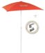 Smoby Zonnescherm voor picknicktafels, 80 x 90 cm, in hoogte verstelbaar, rood