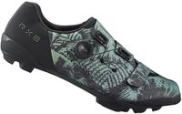 Shimano SH-RX801 Mountainbikeschoenen Unisex Tropische Bladeren Maat 48