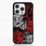 Atlético de Madrid Coque de téléphone 3D pour Apple iPhone 16 Pro - Officiel