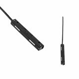 Milagro Enkelzijdige kabelconnector dia. 900 mm zwart