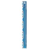 Opti Prym Ritssluiting Kunststof 6mm grof Deelbaar Azuur Blauw #235 35 cm