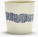Serax - Ottolenghi Feast Koffiekop - Wit/Blauw - 7 Ø - 4 stuks