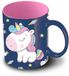 karactermania Karaktermania Oh My Pop! Sweety Unicorn Mok Aardewerk Blauw 400 ml