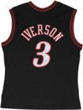 Mitchell & Ness Maillot de basket-ball Sixers Philadelphia 76ers Allen Iverson Noir