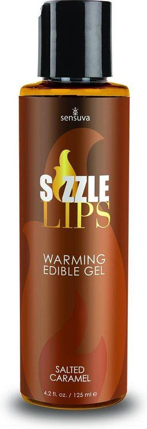 Sensuva - Sizzle Lips Zoute Caramel Warming Gel 125 ml