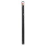 Douceur d'Intérieur Bolla gordijnroede, uittrekbaar, 10 mm, zwart, 60-80 cm