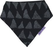 The Dooky Dribble Bib - Black Tribal