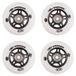 Werker roues de roller, 70 mm, avec roulements chromés ABEC-5 – jeu de 4
