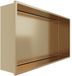 BES LED Inbouwnis Leoni Nima 30x60x10cm Geborsteld Goud