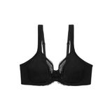 Triumph Modern Lace + Cotton Full Cup BH Zwart 100C