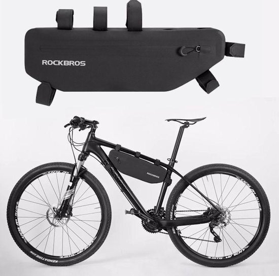 Decopatent pro fiets frametas voor onder het fietsframe - waterbestendige frame